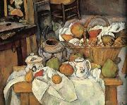 Paul Cezanne La Table de cuisine oil on canvas